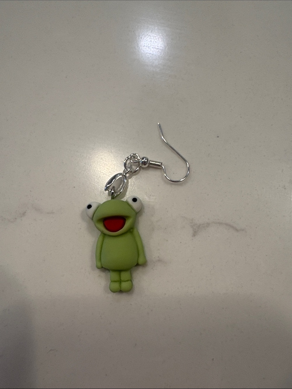 Green Frog Drop Earring 2 for $10